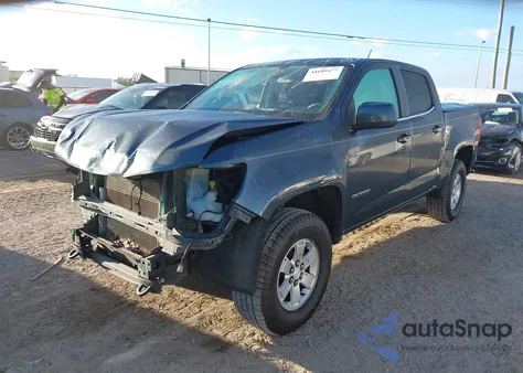 2019 Chevrolet Colorado Wt из США, поврежденный, VIN 1GCGTBEN7K1302579